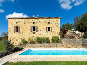 Charming Mansion in Sauveterre la L mance with Swimming Pool